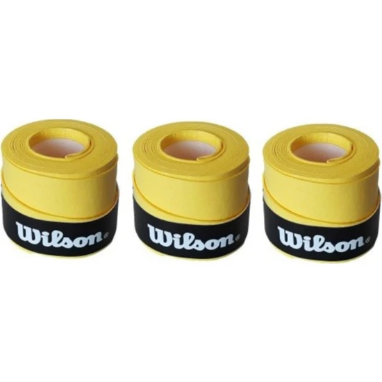 Wilson 3 Adet Comfort Bowl O'grips Tekli Sarı  Grip