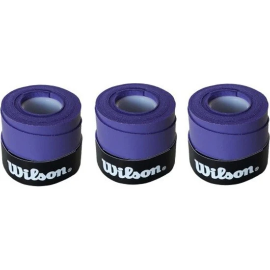 Wilson 3 Adet Comfort Bowl O'grips Tekli Mor  Grip