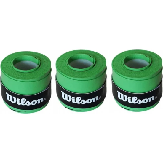 Wilson 3 Adet Comfort Bowl O'grips Tekli Yeşil  Grip