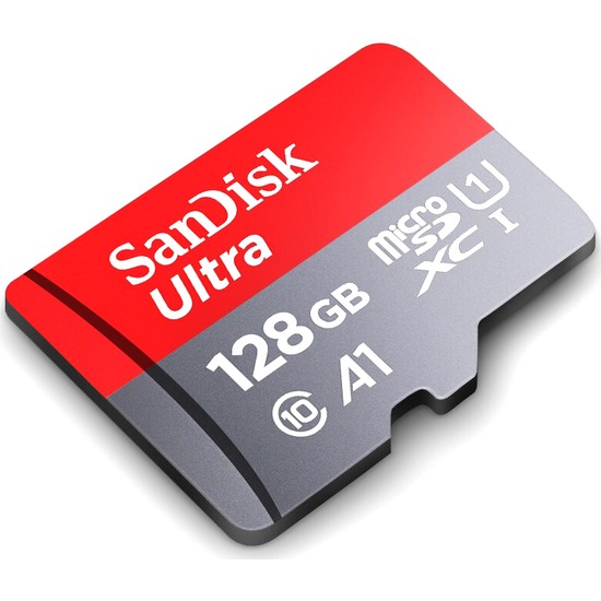 Sandisk Ultra 128 GB Micro SDHC Uhs-I Hafıza Kartı (Yurt Dışından)