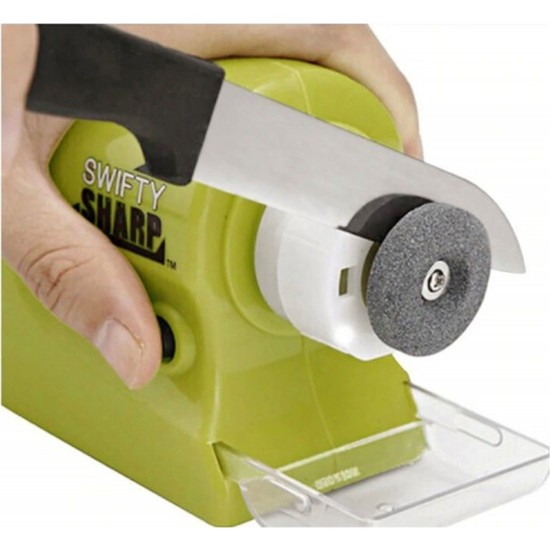 Deco Elit Otomatik Bıçak Makas Bileme Makinası Pilli