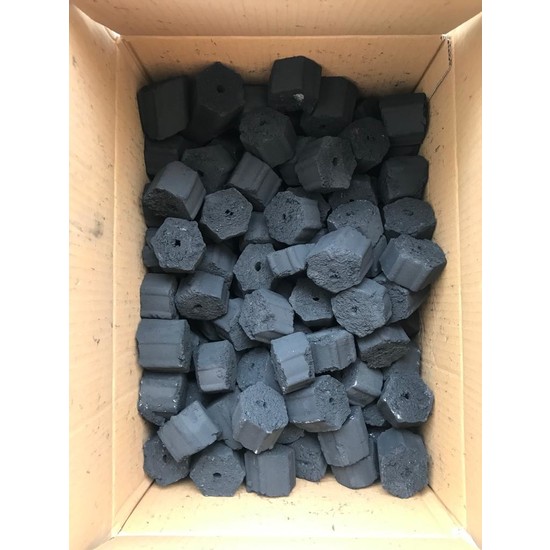 Kostaklı Briket Mangal Kömürü 10 Kg Kısa Kesilmiş