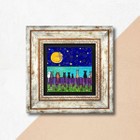 Kedi Taş Duvar Tablosu Çerçeveli Duvar Dekoru Wall Art T1-414