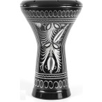 Masterwork Çömlek Darbuka Siyah Renkli Erzincan İşlemeli Perküsyon Alet