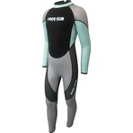 Free-Sub 3mm Çocuk Wetsuit Turkuaz Neopren Dalış Elbisesi Türkiye Menşeli Esnek Tasarım
