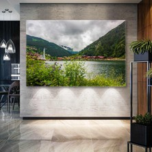 SML Tablo Trabzon Uzungöl Doğal Güzellik Türkiye Karadeniz Doğa Manzara Kanvas Tablo