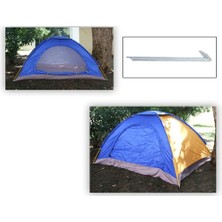 Grandzone 2 Kişilik Kolay Kurulumlu Katlanır Kamp Çadırı -Taşıma Çantalı