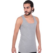 DH Moda Tutku Ribana Erkek Atlet 102 Gri