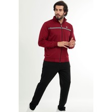 Marco Ferry Bordo Erkek Yarım Balıkçı Yaka Fermuarlı Eşofman Takım EDY201462B