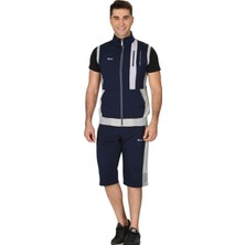 Marco Ferry Indigo Erkek Yarım Balıkçı Yaka 3 Lü Kaprili Eşofman Takım EDY19141İ