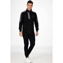 Marco Ferry Siyah Erkek Yarım Balıkçı Yaka Fermuarlı Eşofman Takım EDY19154S