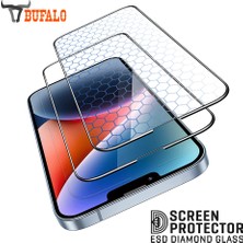 Bufalo Xiaomi Redmi Note 10 / 10S Esd Anti Static Cam Ekran Koruyucu