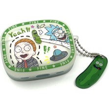 Zen AI Airpods Pro 1/2. Nesil Uyumlu Sevilen Fantastik Karakter Rick Morty Desenli Beyaz Hediye Kılıf
