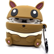 Zen AI Airpods 3. Nesil Uyumlu Sevilen Çizgi Karakter Pokemon Evee Tasarımlı Hediye Kılıf