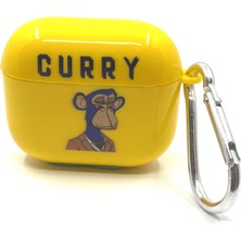 Zen AI Airpods 3. Nesil Uyumlu Sevilen Basketbolcu Curry Nft Tasarımlı Hediye Kılıf