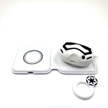 Zen AI Airpods 3. Nesil Sevilen Karakter Yıldız Savaşları Storm Tasarımlı Sevgililer Günü Hediye Kılıf