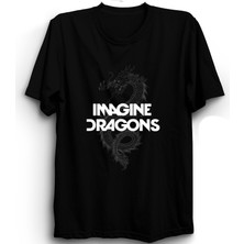 The Fame Imagine Dragons, Dragon, Ejderha, Rock Metal Grup Tişörtü