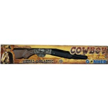 MEGA Cowboy Ri̇fle 8 Sh. Plasti̇c Double Barrel