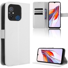 Seniee Xiaomi Mi Poco C55 Telefon Kılıfı Için Deri Telefon Kılıfı (Yurt Dışından)