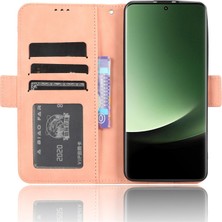 Seniee Xiaomi 13 Ultra Telefon Kılıfı Için Kart Yuvalı Deri Telefon Kılıfı (Yurt Dışından)