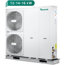 Baymak Iotherm Monoblok 12 Kw (Io-Mm 120-1 Faz) Inverter Isı Pompası Duvar Tipi Klima