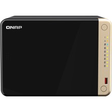 Qnap TS-664-8G 6 HDD Yuvalı, 8gb Ram, 2x M.2 2280 Pcıe Nas Depolama Ünitesi (TS-664-8G)