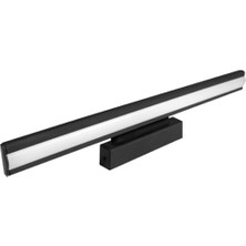 Full Reyon 10  Watt 43 cm Jasmin Flüt Aplik, Günışığı Ledli Metal LED Aplik, Yatak Başı Apliği, Duvar Aplik