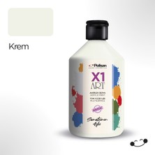 Polisan X1 Art Multisurface Hobi Boyası Krem 500  ml