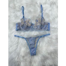 Lumenia Brode Sütyen Takım, Günlük, Balenli Sütye, Kadın Iç Giyimi, Bayan Fantezi Sütyen Set, Sexy Iç Giyim