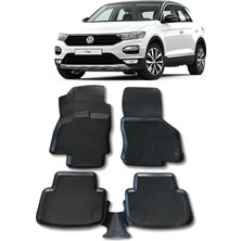 Wöller Volkswagen T Roc Paspas 2016 Sonrası 3D Havuzlu Wöller Paspas