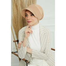 Aisha's Design Siperlikli Penye Şapka Bone,b-73