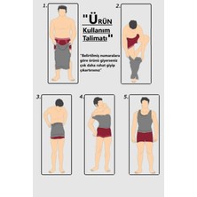 Fit Form Giyim Erkek Atlet Korse Bel Göğüs Göbek Toparlayıcı