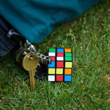 Kuzey Key Ring Vıp Orıgınal Lıcensed Rubiks Cube 3x3 Orjinal Mini Anahtarlıklı Rubiks Küp 3x3 Zeka Küpü