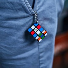 Kuzey Key Ring Vıp Orıgınal Lıcensed Rubiks Cube 3x3 Orjinal Mini Anahtarlıklı Rubiks Küp 3x3 Zeka Küpü