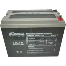 Deltaforce Akü E-Bike  6-Fmj-80  (12V 80AH / 10HR)