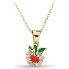 ÇGK KUYUMCULUK Elma Altın Kolye CGKKLY053