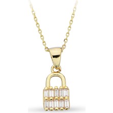 ÇGK KUYUMCULUK Taşlı Altın Kolye CGKKLY056