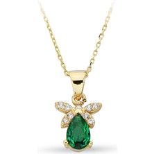 ÇGK KUYUMCULUK Damla Taşlı Kolye CGKKLY058