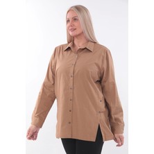 Lady Majestic Cotton Büyük Beden Özel Tasarım Gömlek