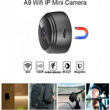 Romantic Night A9 Mini Kamera Hd 1080P Gece Görüş Kamera Kablosuz Wifi Ip Ağ Kamerası 150 Ev Güvenlik Gözetleme Kamerası (Yurt Dışından)