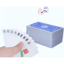 Niazi Parti ve Aile Için 2 Dices Kartı ile 144 Mahjong Kartları (Yurt Dışından)