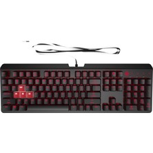 Hp 6YW76AA Omen Encoder LED Kablolu Mekanik Oyuncu Klavyesi  Rgb