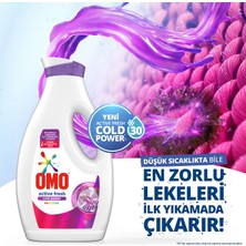 Omo Sıvı Active Fresh Cold Power Renkliler İçin Çamaşır Deterjanı 1690 ml