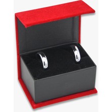 Metro Decoration Display Çınar Süet Alyans Kutusu (6 Adet)