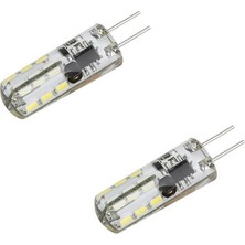 Çağatay Elektrik 2 W - 220 V Ledli Kapsül Ampul G4 Duylu (İğne Bacaklı LED Ampul)