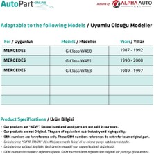 Alpha Auto Part Mercedes C Class W201,W202,W203 Için Kapı Kilit Klavuz Burcu 40'lı