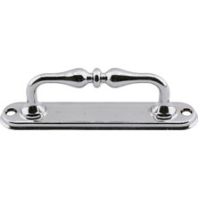 Badem10 Metal Mobilya Mutfak Dolabı Çekmece Kapı Dolap Kapak Kulpu Kulbu Krom 12 cm Çekme Kulp