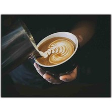 Tablo Dekor Latte Sanatı ve Hazırlanışı Kanvas Tablo