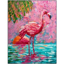 Tablo Dekor Flamingo Kanvas Tablo