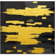 Tablo Dekor Soyut Altın Dokunuşlar Kanvas Tablo